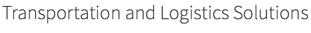 Transportation and Logistics Solutions